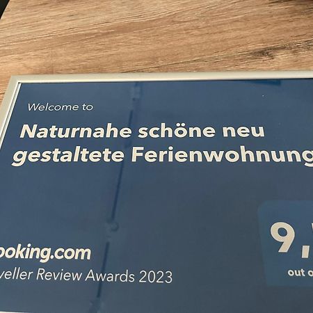 Naturnahe Schoene Neu Gestaltete Ferienwohnung Вюрзелен Екстер'єр фото