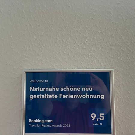 Naturnahe Schoene Neu Gestaltete Ferienwohnung Вюрзелен Екстер'єр фото