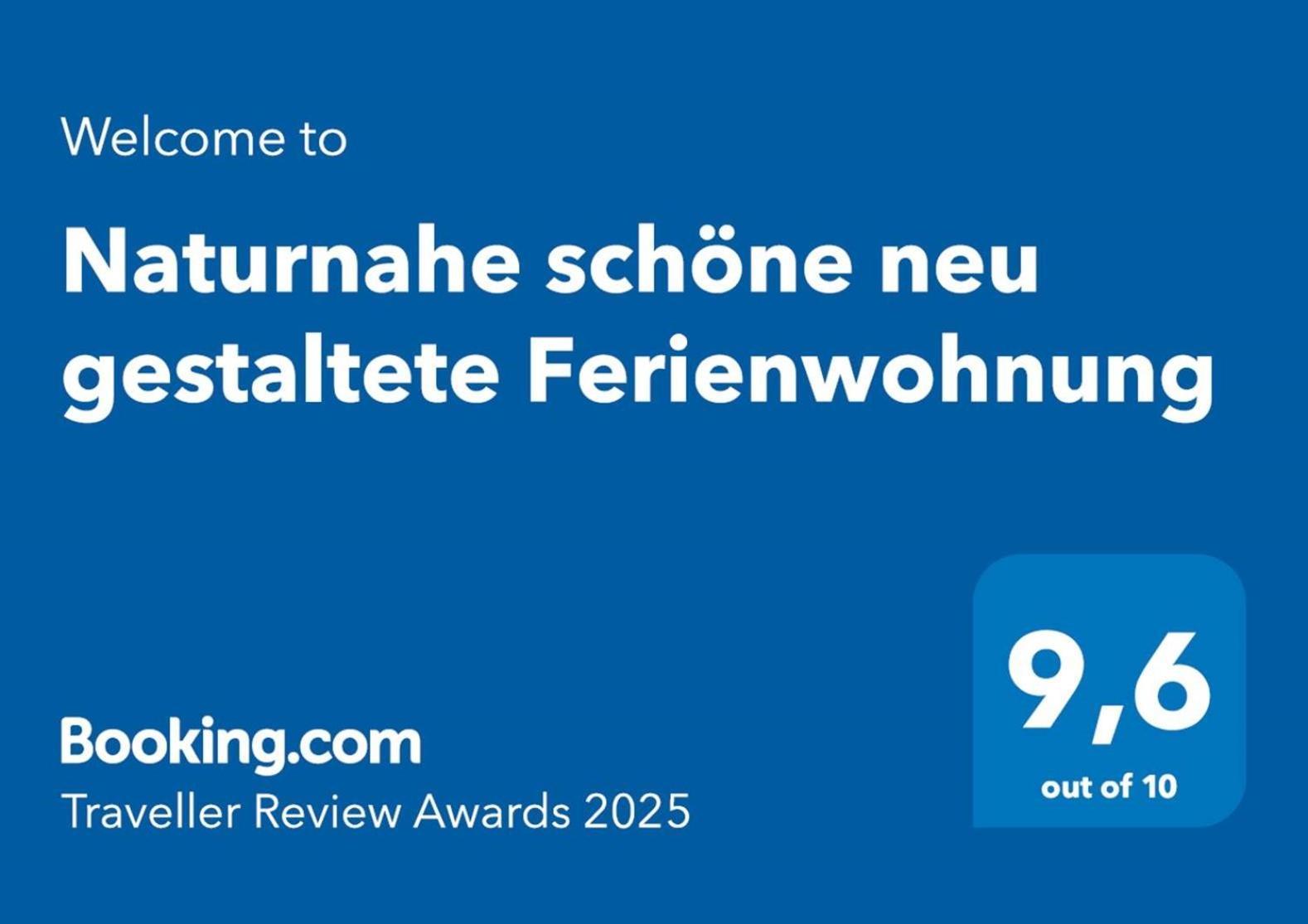 Naturnahe Schoene Neu Gestaltete Ferienwohnung Вюрзелен Екстер'єр фото
